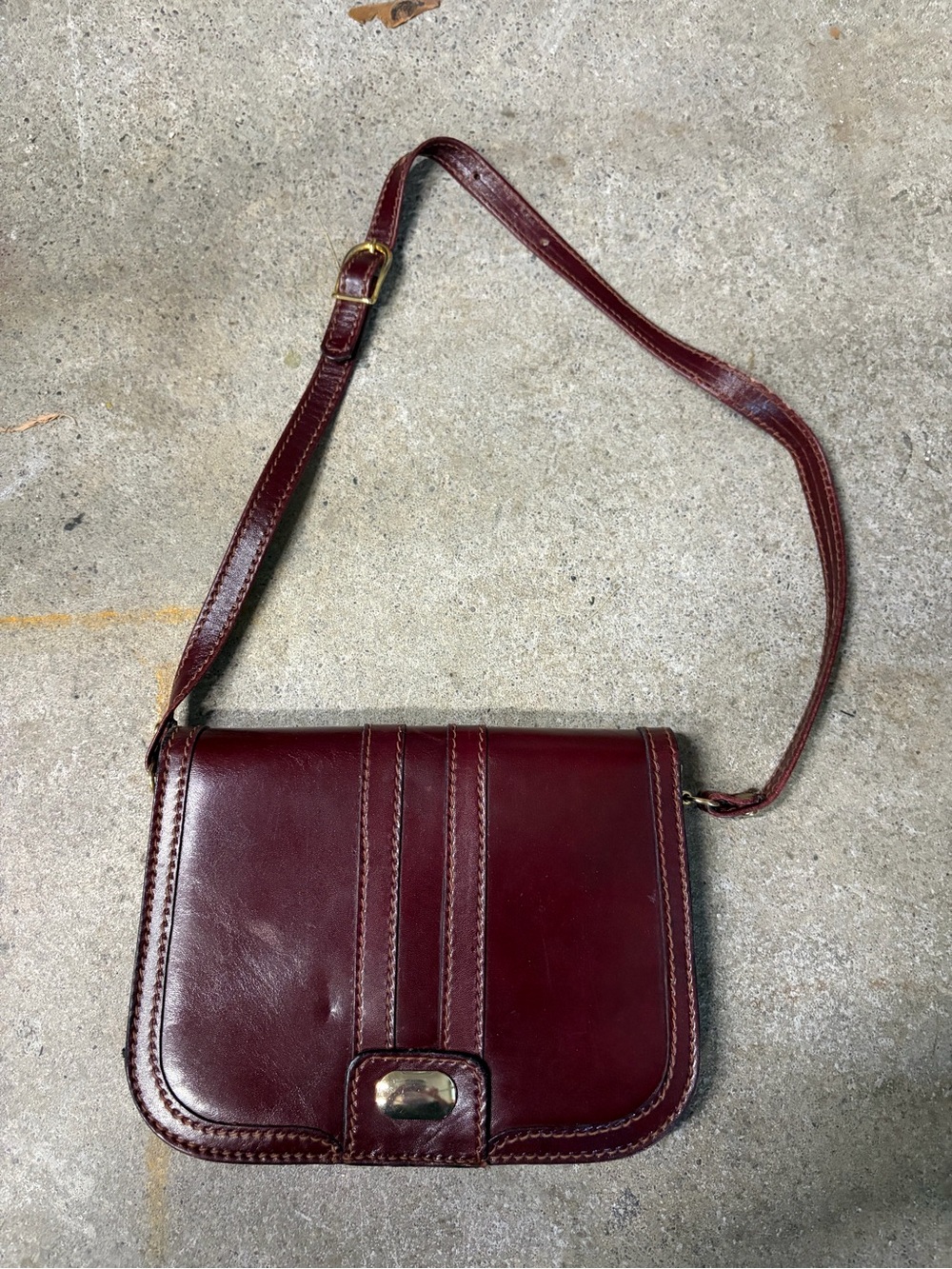 Vintage 1970s/80s ALBAM Montreal Accordion Clutch Handbag